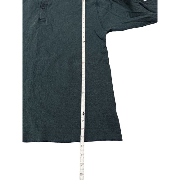 l.l. bean blue long sleeve cozy shirt size xl tall | e2 - Picture 3 of 5